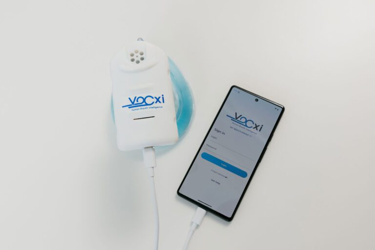Vocxi Health Breath Device Technology iphone